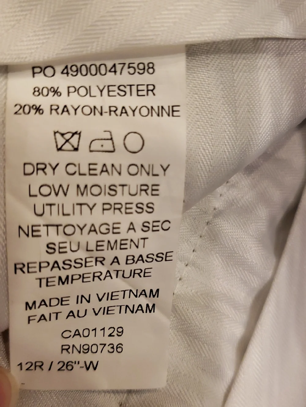 Daniel Hechter Boy's Suit Set. Jacket 12 Regular. Slacks 12 Regular